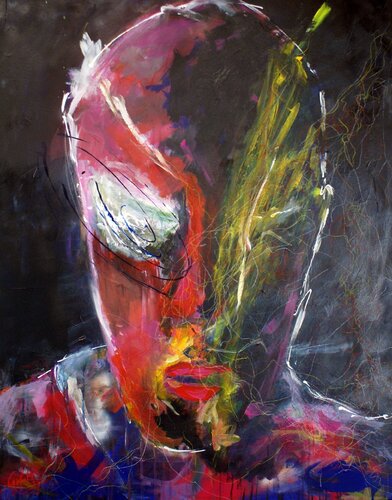 Die Maske de Petra Kohns-Merges, Pintura a la venta en Singulart