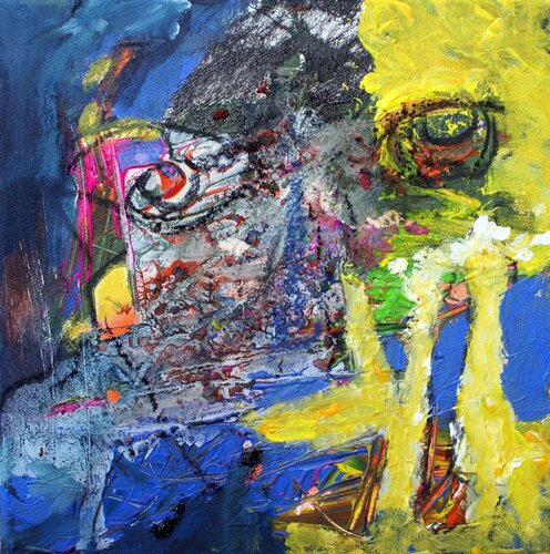 Face 1 van Petra Kohns-Merges, Schilderij te koop op Singulart