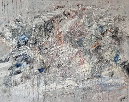 Auf dem Gipfel 1 von Petra Kohns-Merges, Malerei kaufen auf Singulart