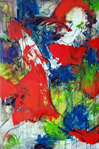 Chicken Run von Petra Kohns-Merges, Malerei kaufen auf Singulart