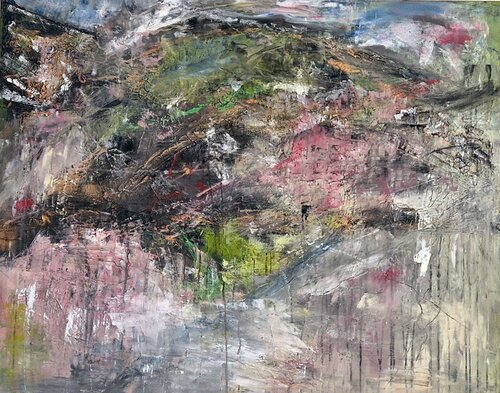 Blick ins Tal von Petra Kohns-Merges, Malerei kaufen auf Singulart