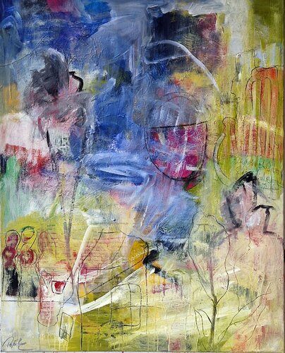 Happiness is homemade de Petra Kohns-Merges, Pintura a la venta en Singulart