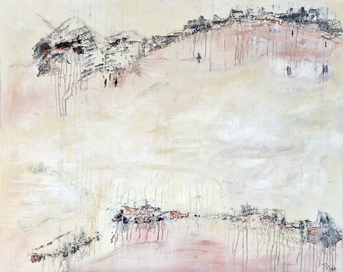 Stadt der Träume de Petra Kohns-Merges, Pintura a la venta en Singulart