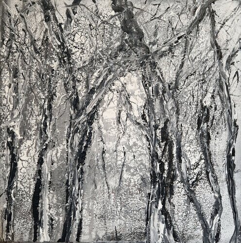 Winterblues I von Petra Kohns-Merges, Malerei kaufen auf Singulart