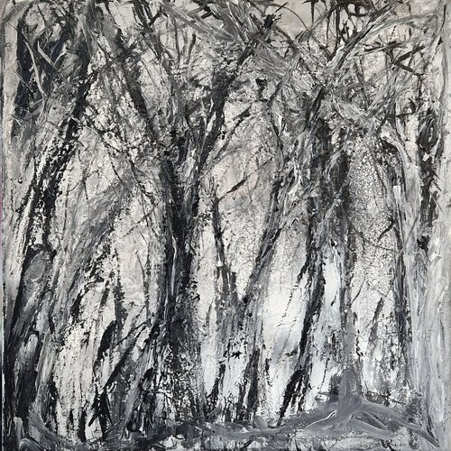 Winterblues II de Petra Kohns-Merges, Pintura a la venta en Singulart