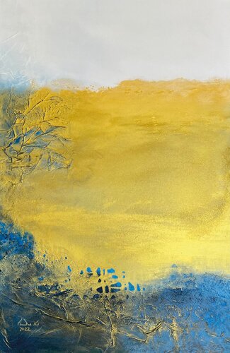 Entdeckung di Naila Simon, Pittura in vendita su Singulart