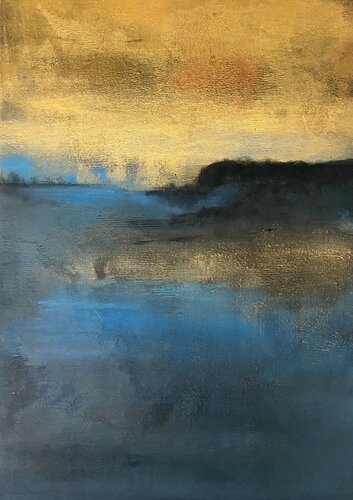 Morgenstimmung I di Naila Simon, Pittura in vendita su Singulart