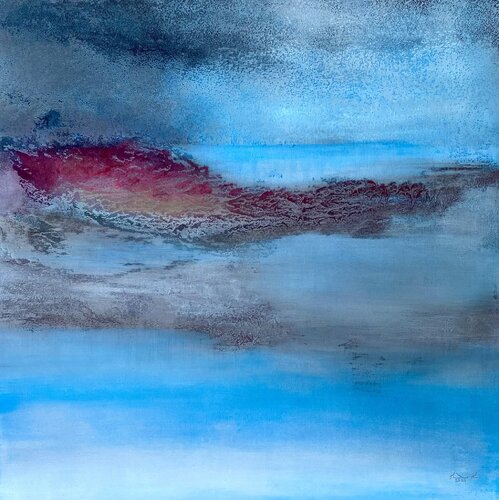 Moonlight par Naila Simon, Peinture en vente sur Singulart