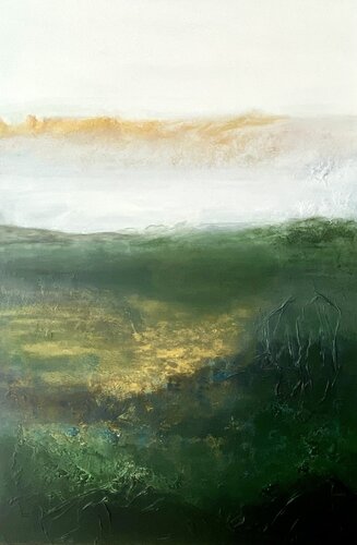 Golden Valley van Naila Simon, Schilderij te koop op Singulart