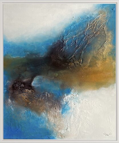 Sehnsucht III di Naila Simon, Pittura in vendita su Singulart