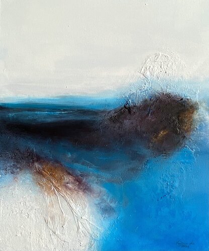 Sehnsucht V di Naila Simon, Pittura in vendita su Singulart