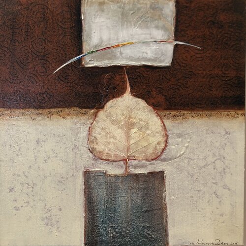 Kreuzwege ll by Christa Nienhaus-Rekers, Painting for Sale on Singulart