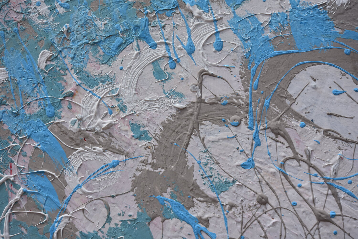 Fragments of the sky di Di Della Pace (2018): Pittura a Acrilico su Tessuto  - Singulart, image size:1500x1000