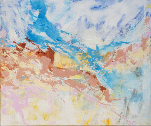 Where Earth Meets Sky par Di Della Pace, Peinture en vente sur Singulart