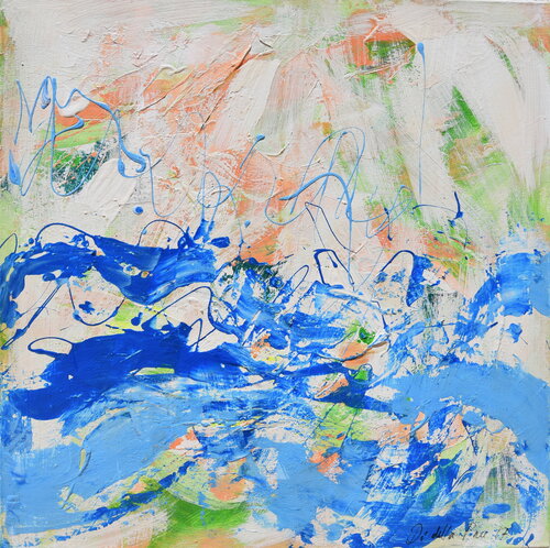 Sunlit Shore par Di Della Pace, Peinture en vente sur Singulart