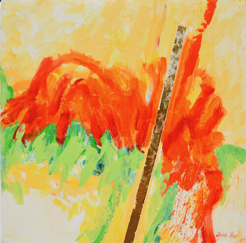 The Orange par Di Della Pace, Peinture en vente sur Singulart