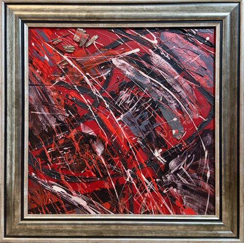 FRUCTURED PULSE von Maja Weller, Malerei kaufen auf Singulart