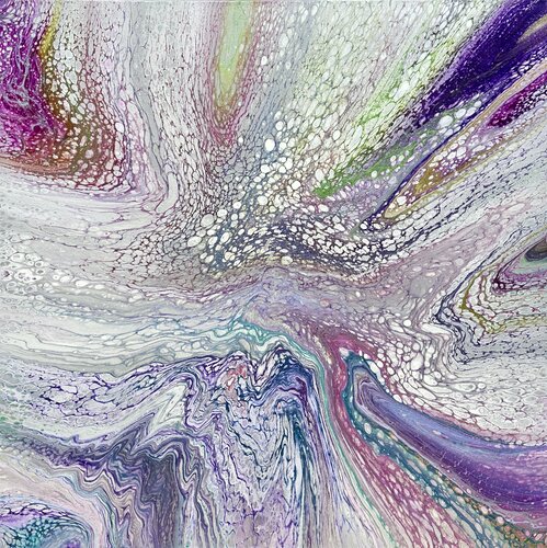 CHAMPAGNE SUPERNOVA by Maja Weller, Painting for Sale on Singulart