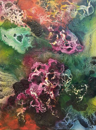EMERALD ECLIPSE van Maja Weller, Schilderij te koop op Singulart