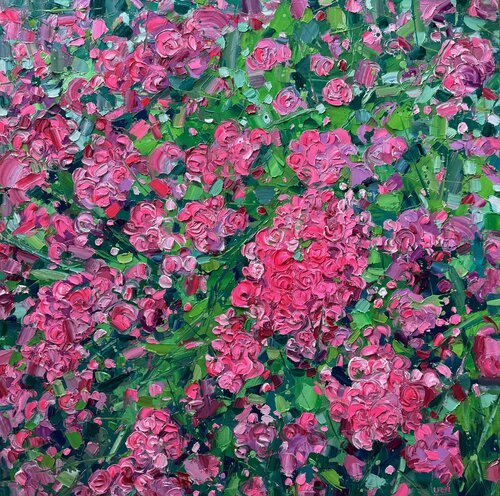 In The Garden of Pink von Iva Urban, Malerei kaufen auf Singulart