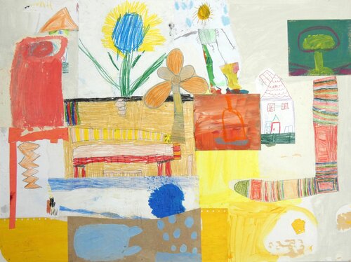 Der Lange Strumpf van Claudette Griffiths, Schilderij te koop op Singulart