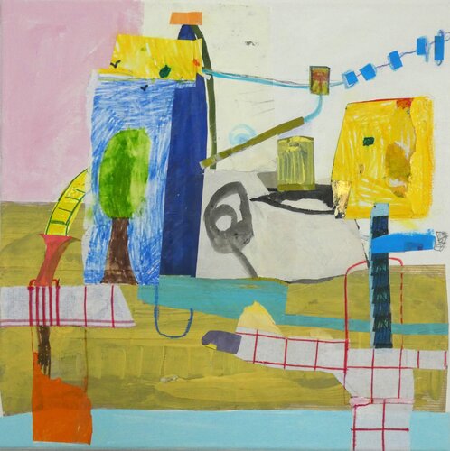 Am Wasser Irgendwo von Claudette Griffiths, Malerei kaufen auf Singulart