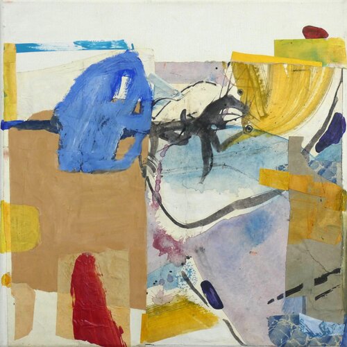 Behind the Curtain van Claudette Griffiths, Schilderij te koop op Singulart