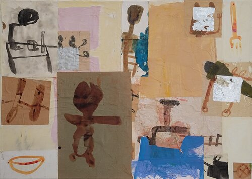 Es dreht sich alles um die Zecke von Claudette Griffiths, Malerei kaufen auf Singulart