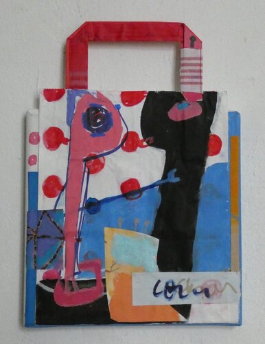 Schnuller-Kuss di Claudette Griffiths, Pittura in vendita su Singulart