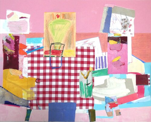 Zu Tisch und Buchstabensuppe von Claudette Griffiths, Malerei kaufen auf Singulart