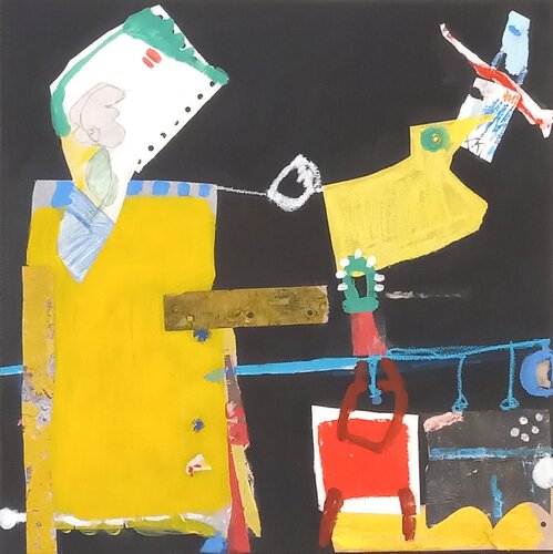 Flugente di Claudette Griffiths, Pittura in vendita su Singulart