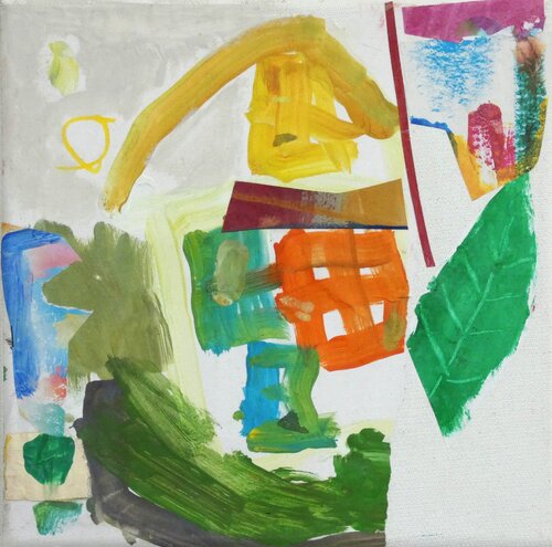 Dach Über dem Kopf van Claudette Griffiths, Schilderij te koop op Singulart