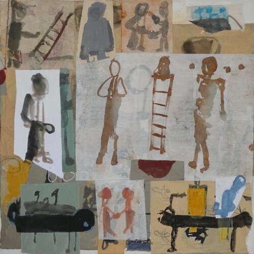 Visual Notes 4-Love and Loss by Claudette Griffiths, Painting for Sale on Singulart