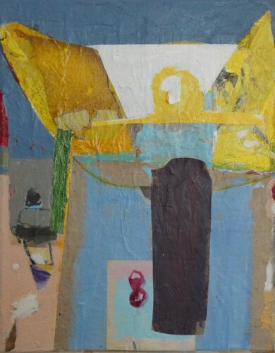 Angel with Golden Wings di Claudette Griffiths, Pittura in vendita su Singulart