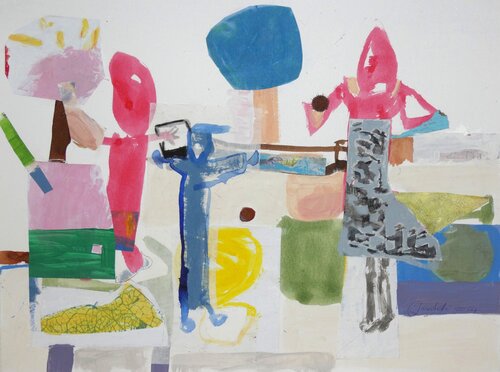 Just like Marilyn´ s Dress di Claudette Griffiths, Pittura in vendita su Singulart