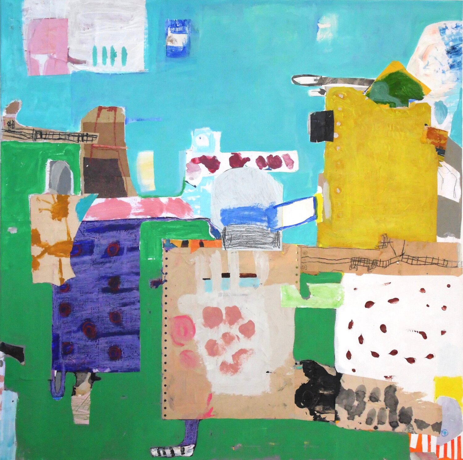 Gartenparty und Gelberengel Claudette Griffiths