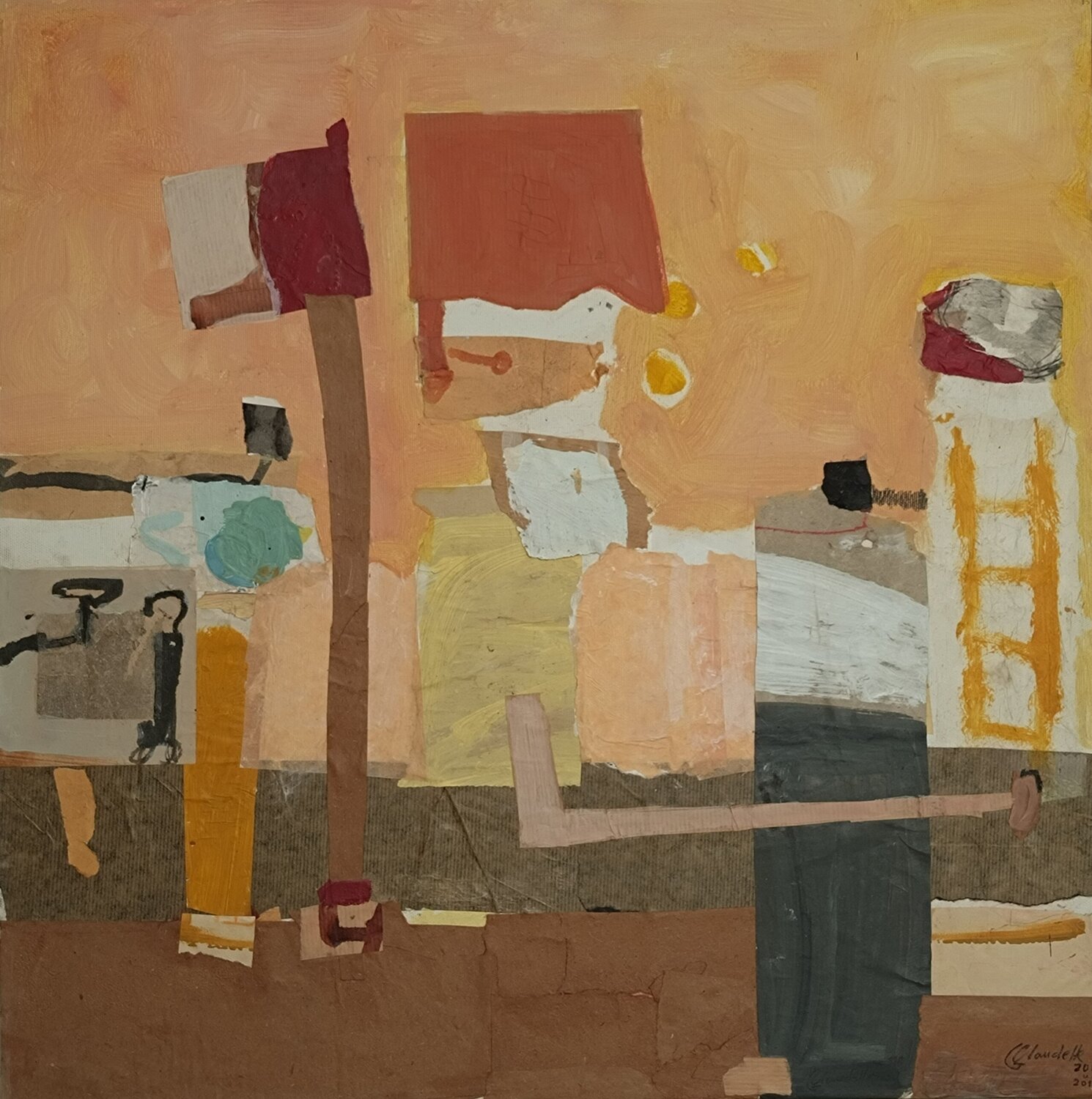 Creole Frau mit Ohrring Claudette Griffiths