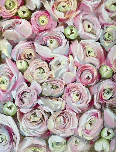 Ranunculus von Elena Hromova, Malerei kaufen auf Singulart