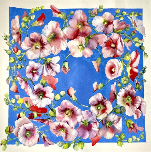 Malvy by Elena Hromova, 종이 for Sale on Singulart