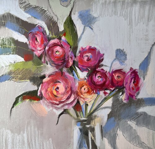 Ranunculus von Elena Hromova, Malerei kaufen auf Singulart
