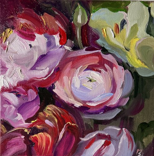 Symphony van Elena Hromova, Schilderij te koop op Singulart