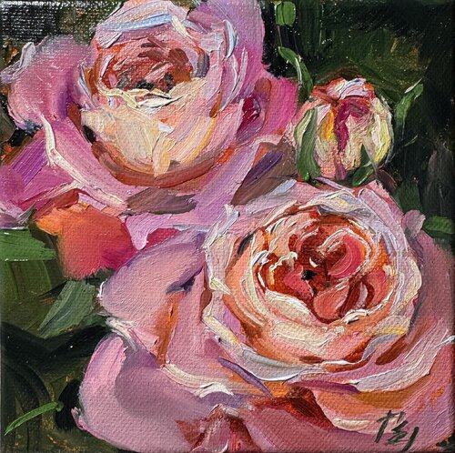 Roza von Elena Hromova, Malerei kaufen auf Singulart