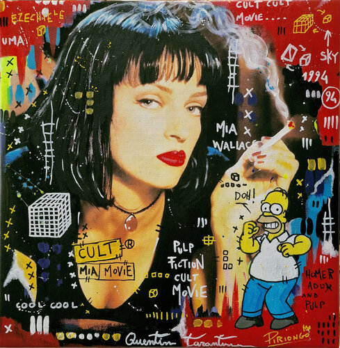 Pop Pulp - Piriongo by Piergiorgio Leonforte aka Piriongo, 기타 매체 for Sale on Singulart