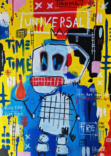 Universal - Piriongo by Piergiorgio Leonforte aka Piriongo, Painting for Sale on Singulart