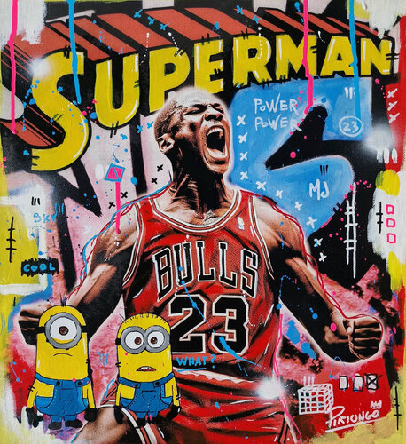 MJ Pop - Piriongo par Piergiorgio Leonforte aka Piriongo, Autres supports en vente sur Singulart