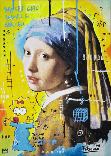 E poi vienimi a dire... - Piriongo par Piergiorgio Leonforte aka Piriongo, Autres supports en vente sur Singulart