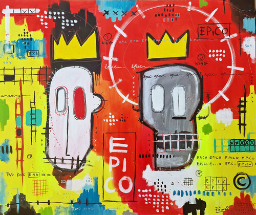 Epico - Piriongo by Piergiorgio Leonforte aka Piriongo, 회화 for Sale on Singulart