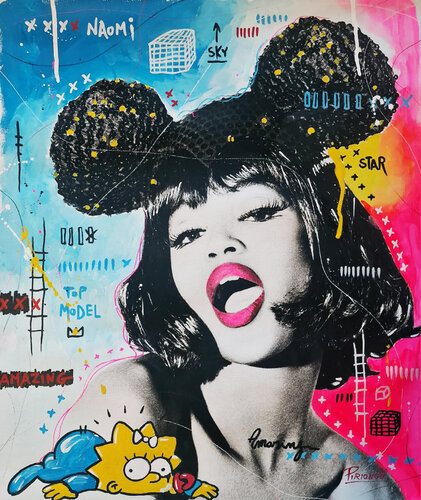 Naomi by Piergiorgio Leonforte aka Piriongo, 기타 매체 for Sale on Singulart