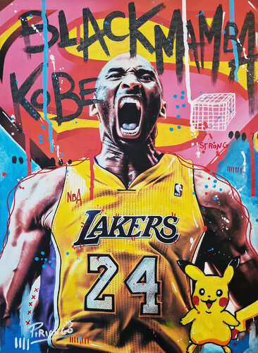 Kobe 24 par Piergiorgio Leonforte aka Piriongo, Autres supports en vente sur Singulart