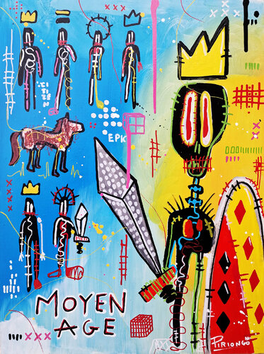 Moyen Age by Piergiorgio Leonforte aka Piriongo, 회화 for Sale on Singulart